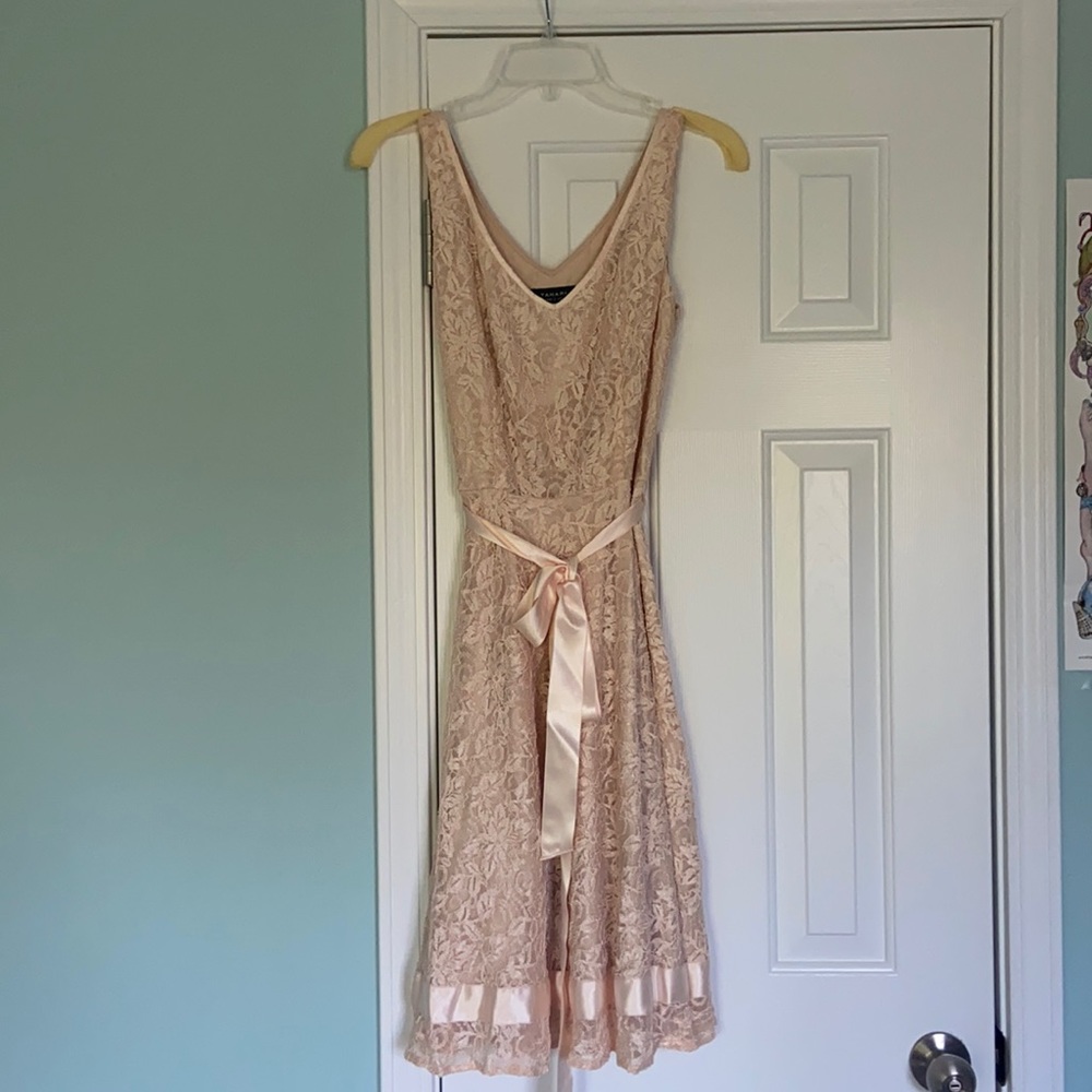 Cream Bridesmaid Dress